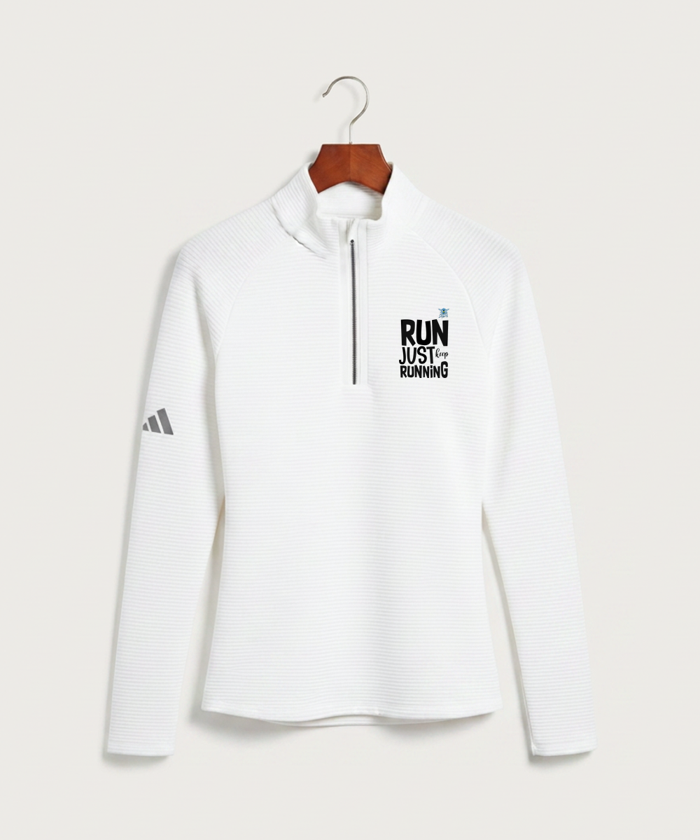 Minnesota Sting Athletics - White Quarter Zip - Left Chest