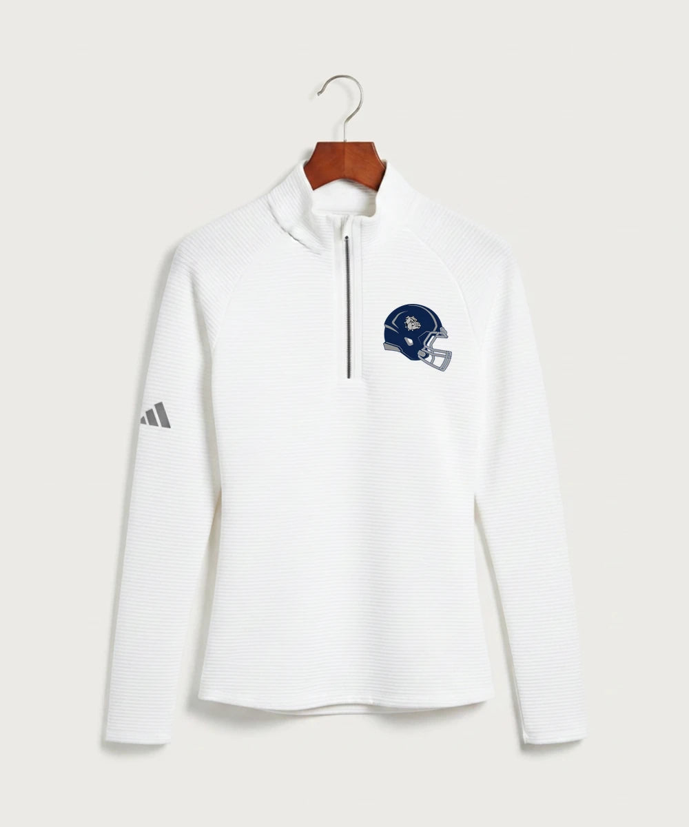 Sargent County High School Football (Boys) - White Quarter Zip - Left Chest