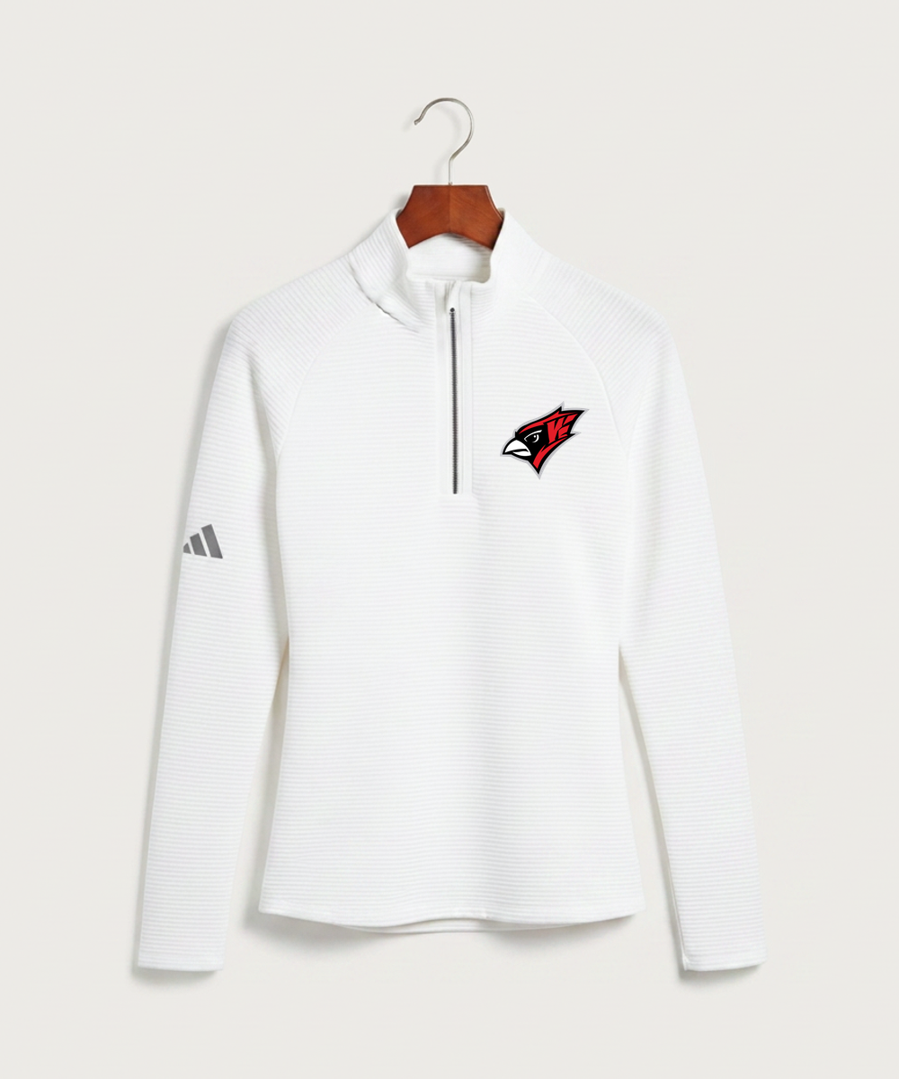 Willmar High School Athletics - White Quarter Zip - Left Chest