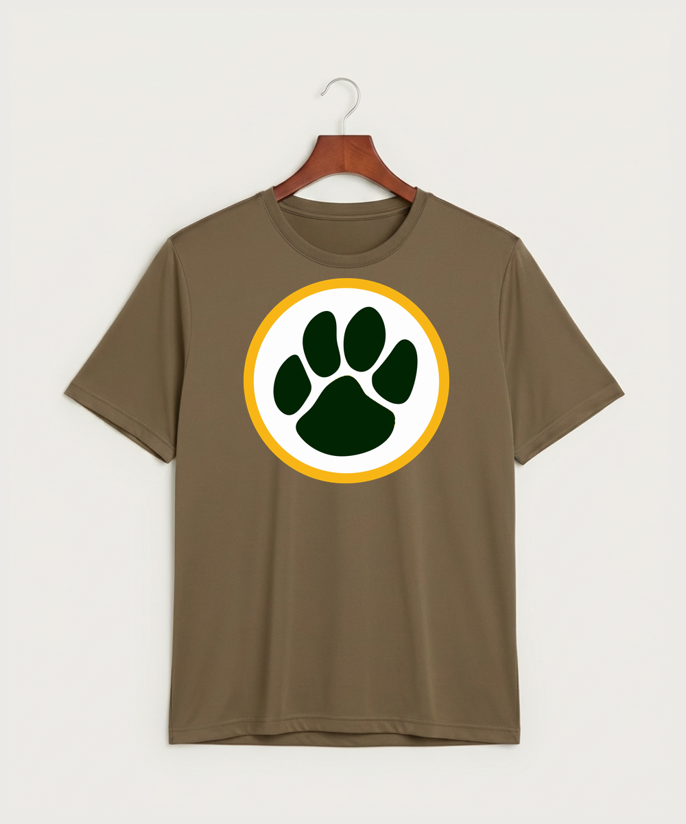 Ashwaubenon High School Football (Boys) - Woodland Brown Sport-Tek PosiCharge Competitor Tee. ST350