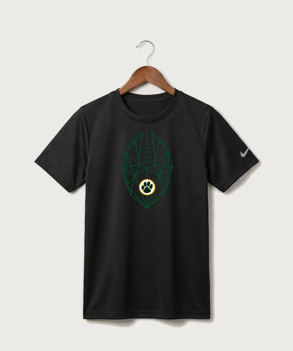 Ashwaubenon High School Football (Boys) (Sandbox) - Black Nike Youth Swoosh Sleeve rLegend Tee NKDX8787