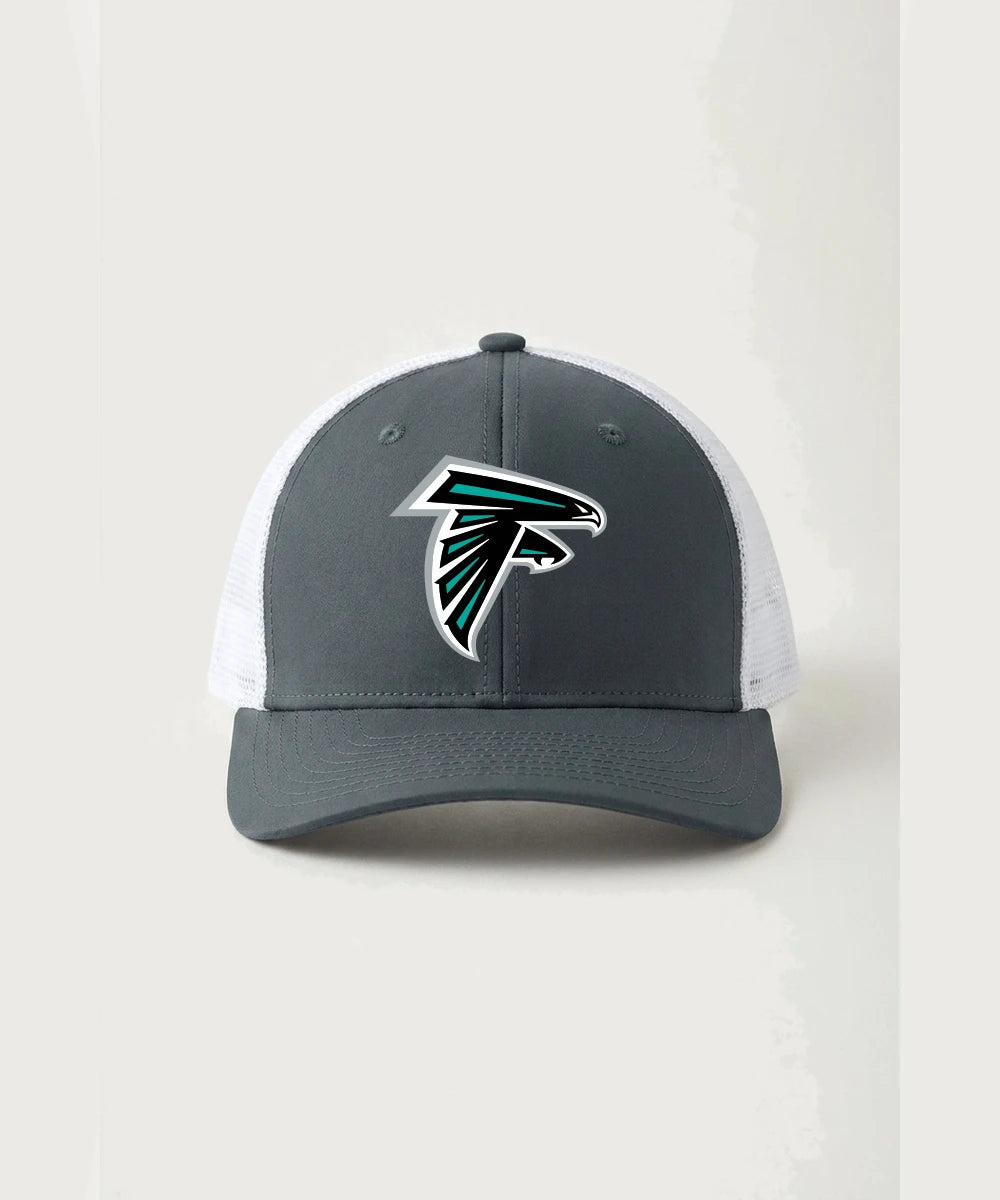 Fillmore Central High School Football (Boys) - Iron Grey/ White Sport-Tek Club Trucker Cap STC46