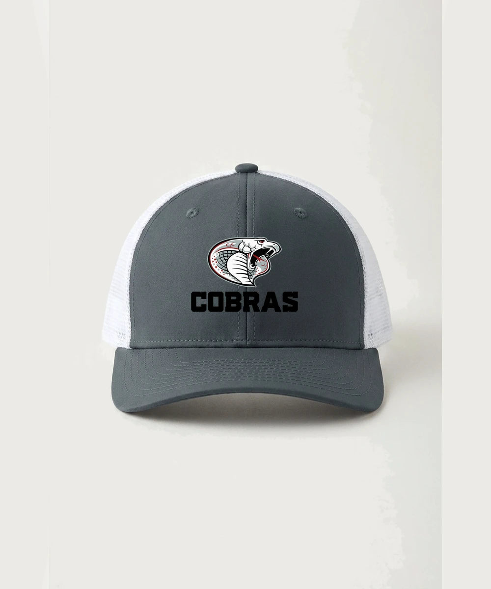 Triton High School Volleyball (Girls) - Iron Grey/ White Sport-Tek Club Trucker Cap STC46