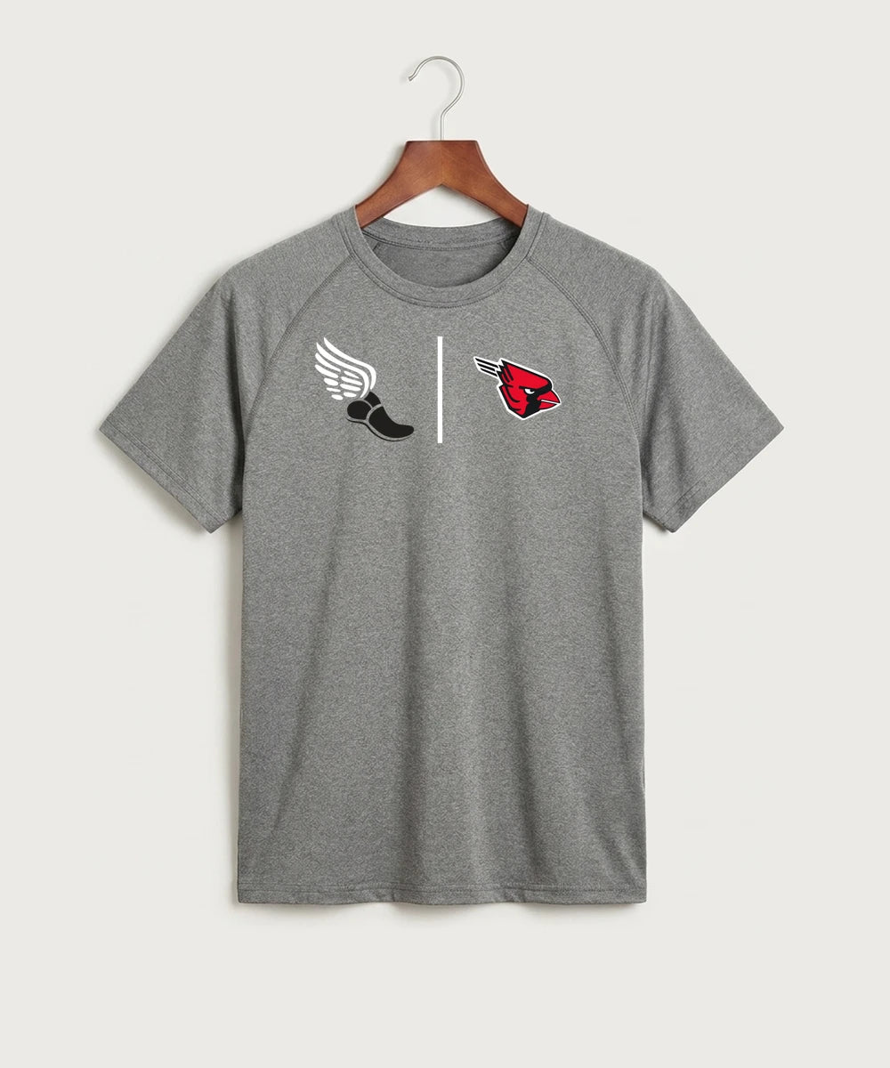 GF E2E Test 02 Track and Field - Gray Tee