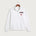Alden-Conger-Glenville Emmons High School Football (Boys) - White Nike Club Fleece Sleeve Swoosh 1/2-Zip NKDX6718