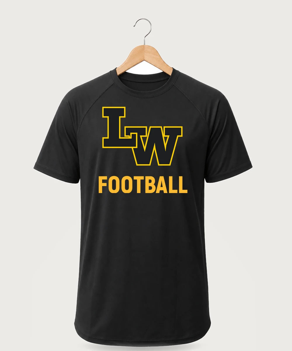 Le-Win Football - Black Tee