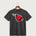 Forreston Track and Field - Black Heather Port & Co Core Cotton Tee. PC54