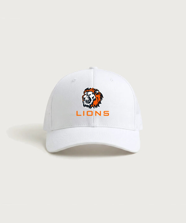 Ogilvie High School Football (Boys) - White/ White Sport-Tek Club Trucker Cap STC46