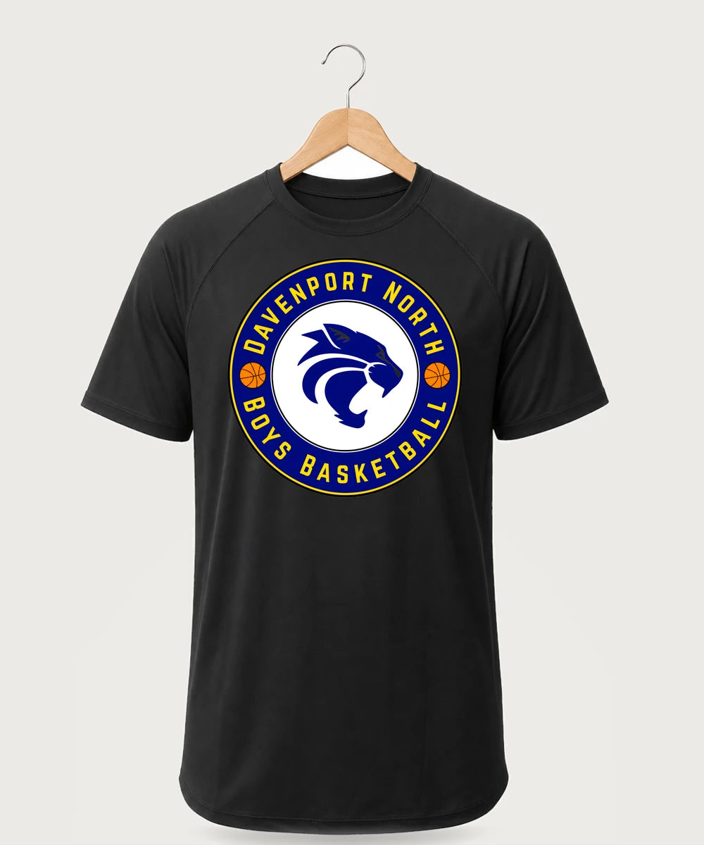 GF E2E Test 05 Boys Basketball - Black Tee