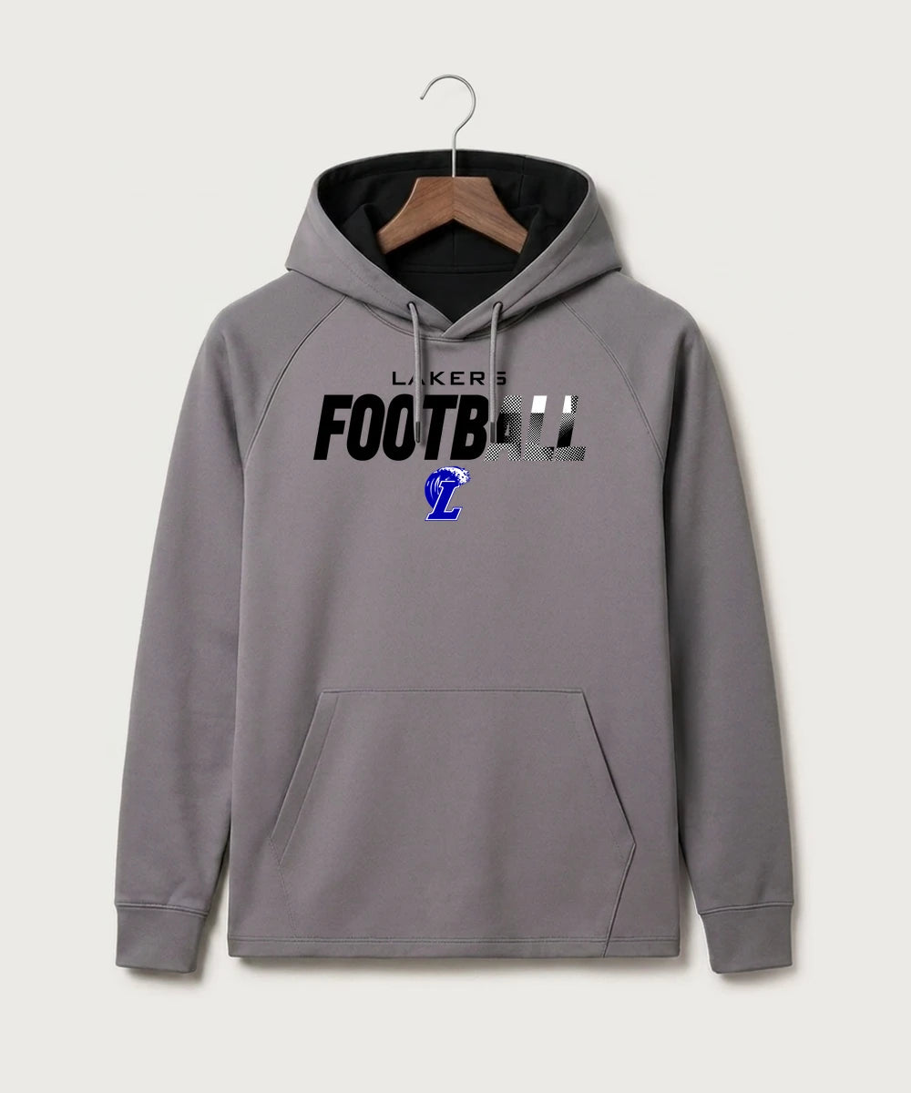 Lakeview High School Football (Boys) - Gray Hoodie