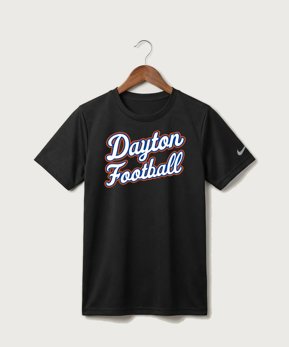Jonathan Dayton High School Football Team Store - Black Nike Youth Swoosh Sleeve rLegend Tee NKDX8787