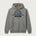 Walker Hackensack Akeley Volleyball (Girls) - Medium Grey Port & Co Core Fleece Pullover Hooded Sweatshirt. PC78H