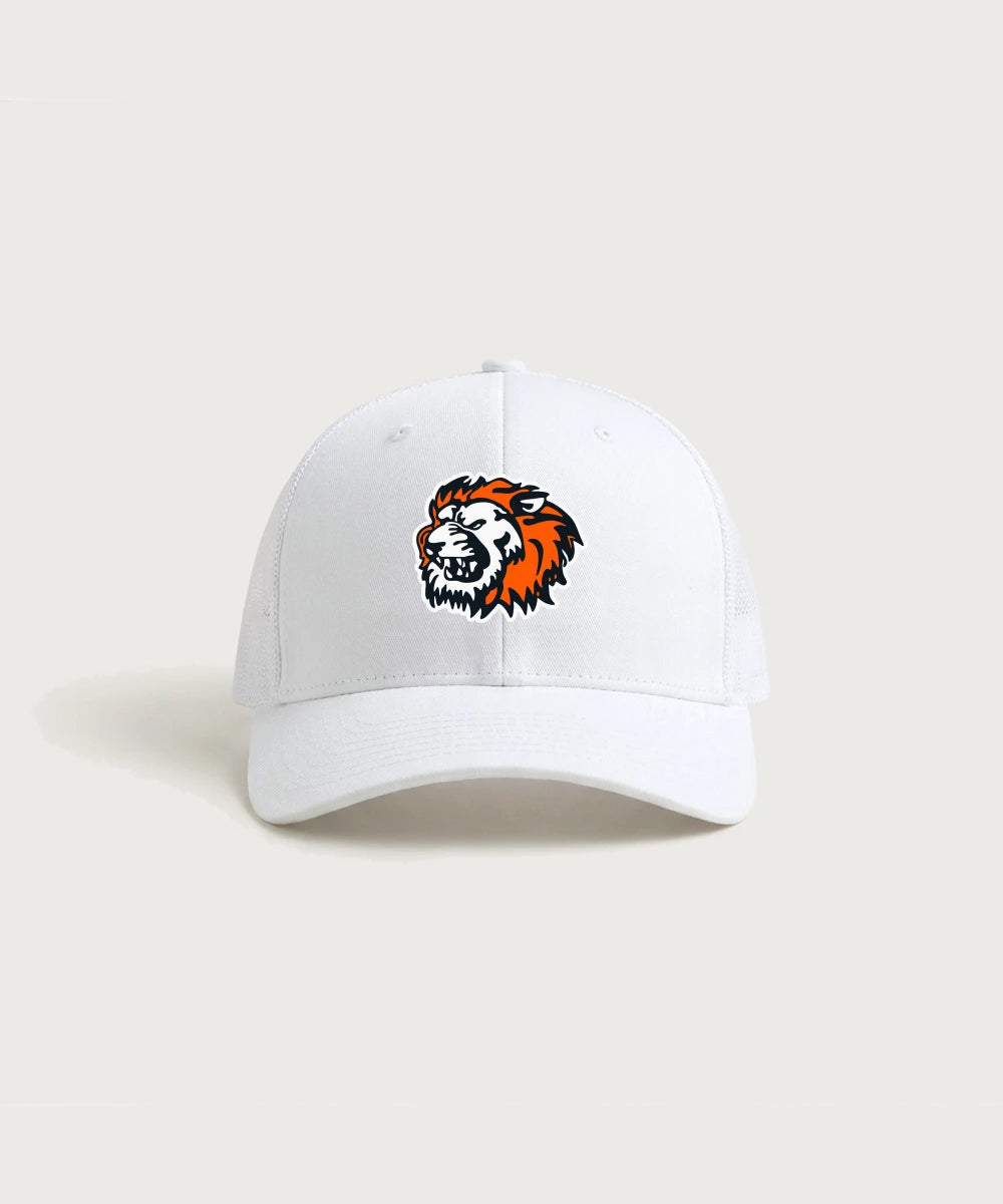 Ogilvie High School Football (Boys) - White/ White Sport-Tek Club Trucker Cap STC46