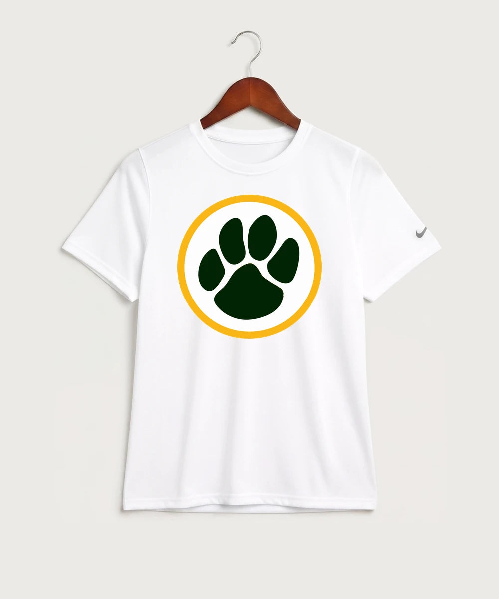 Ashwaubenon High School Football (Boys) (Sandbox) - White Nike Youth Swoosh Sleeve rLegend Tee NKDX8787