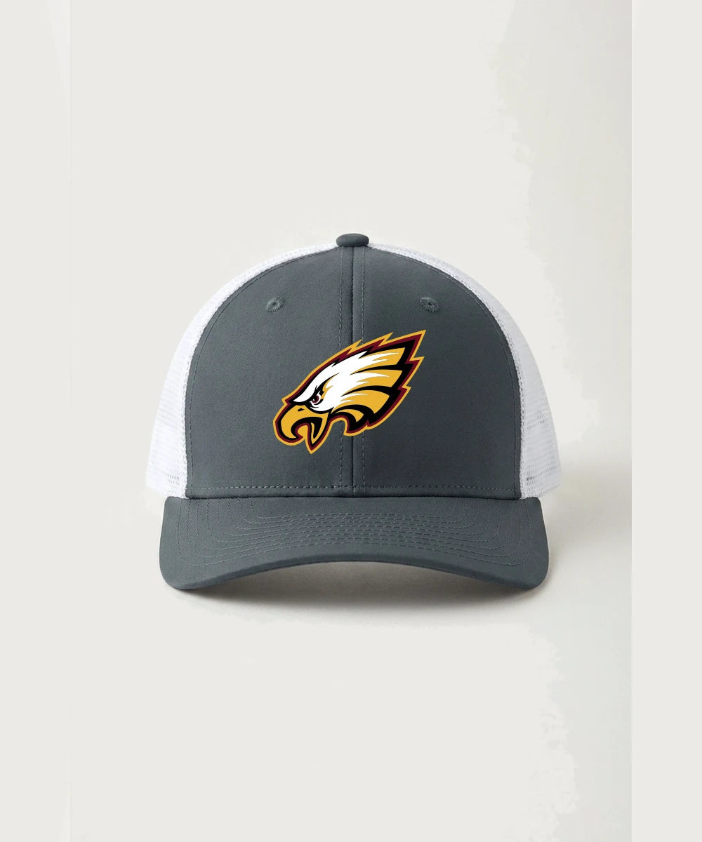 Dover-Eyota High School Volleyball (Girls) - Iron Grey/ White Sport-Tek Club Trucker Cap STC46