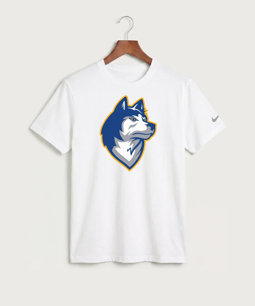 Bigfork Senior High School Football (Boys) - White Nike Swoosh Sleeve rLegend Tee NKDX8730