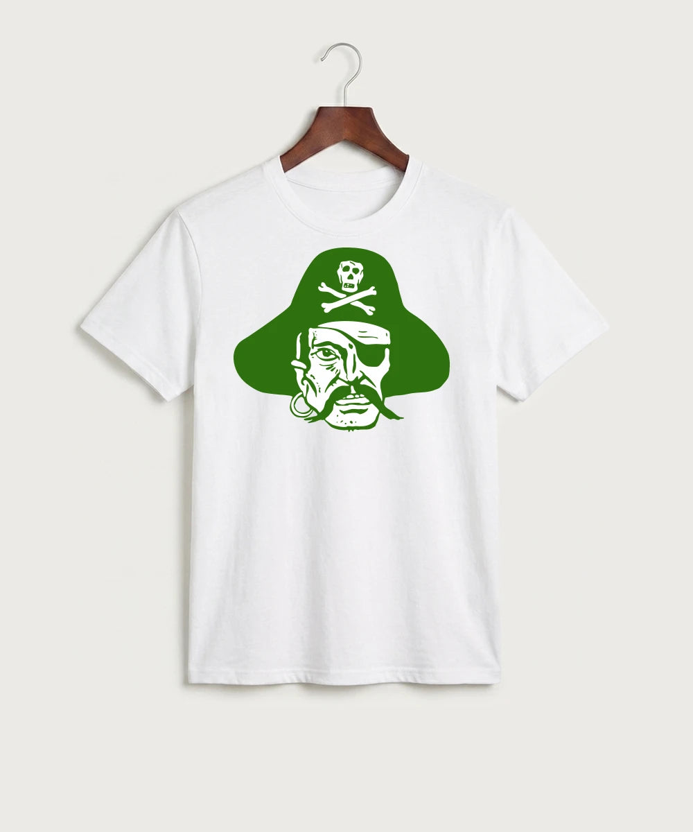 Verndale High School Football (Boys) - White Port & Co Core Cotton Tee. PC54