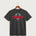 Forreston Softball - Black Heather Port & Co Core Cotton Tee. PC54