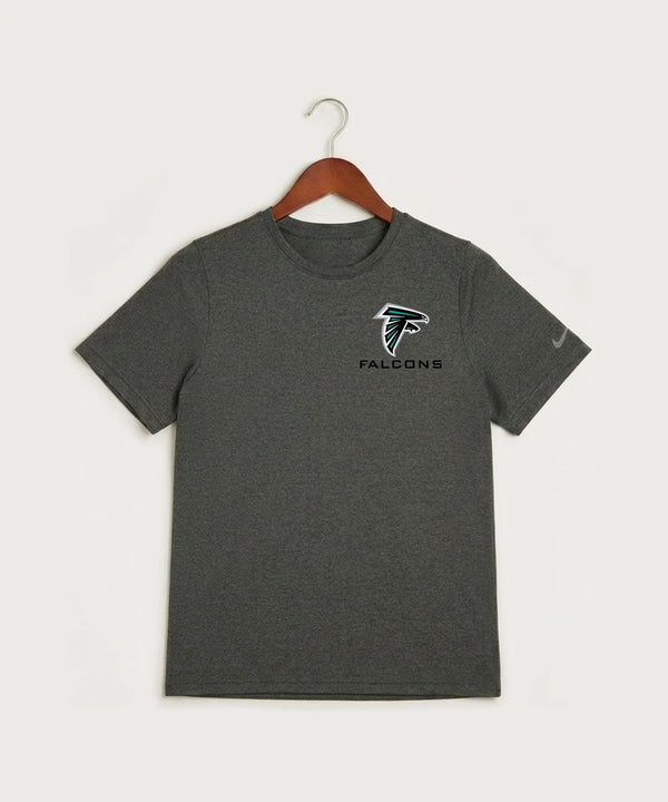 Fillmore Central High School Football (Boys) - Dark Smoke Heather Nike Youth Swoosh Sleeve rLegend Tee NKDX8787