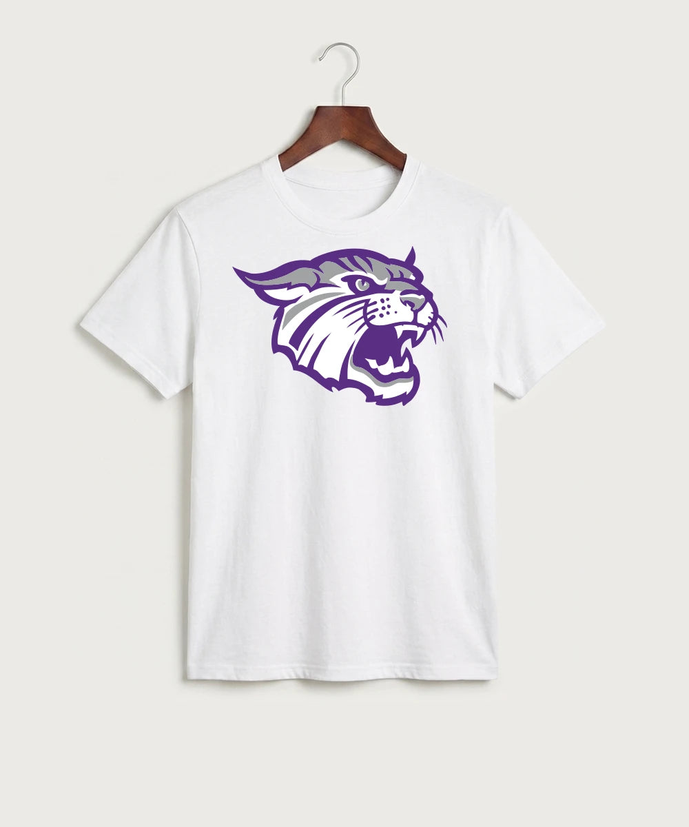 Goodhue High School Volleyball (Girls) - White Port & Co Core Cotton Tee. PC54