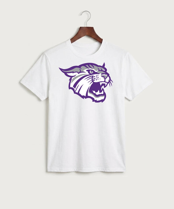 Goodhue High School Volleyball (Girls) - White Port & Co Core Cotton Tee. PC54