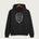 Alden-Conger-Glenville Emmons High School Football (Boys) - Jet Black Port & Co Core Fleece Pullover Hooded Sweatshirt. PC78H