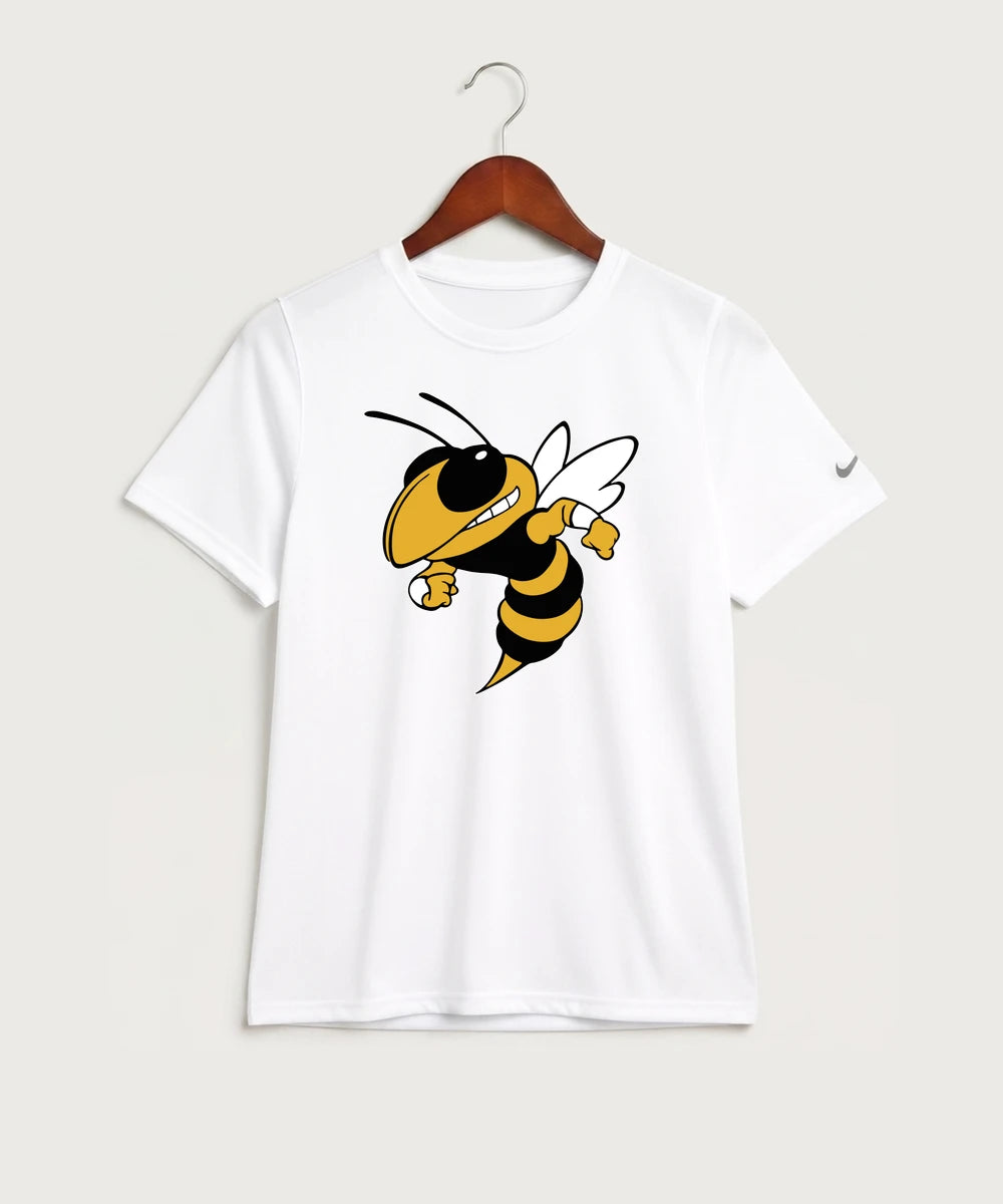 Perham High School Football (Boys) - White Nike Youth Swoosh Sleeve rLegend Tee NKDX8787