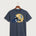 Braham Area High School Football (Boys) - Heather Navy Port & Co Core Cotton Tee. PC54