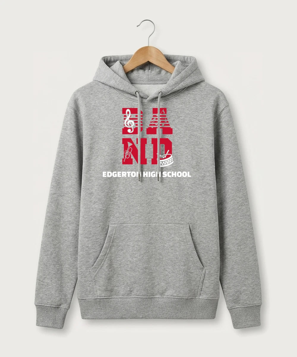 Edgerton High School Band Team Store - Heather Grey Hoodie Value