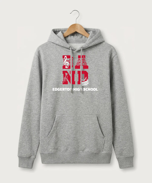 Edgerton High School Band Team Store - Heather Grey Hoodie Value