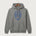 Wadena Deer Creek High School Football (Boys) - Medium Grey Port & Co Core Fleece Pullover Hooded Sweatshirt. PC78H