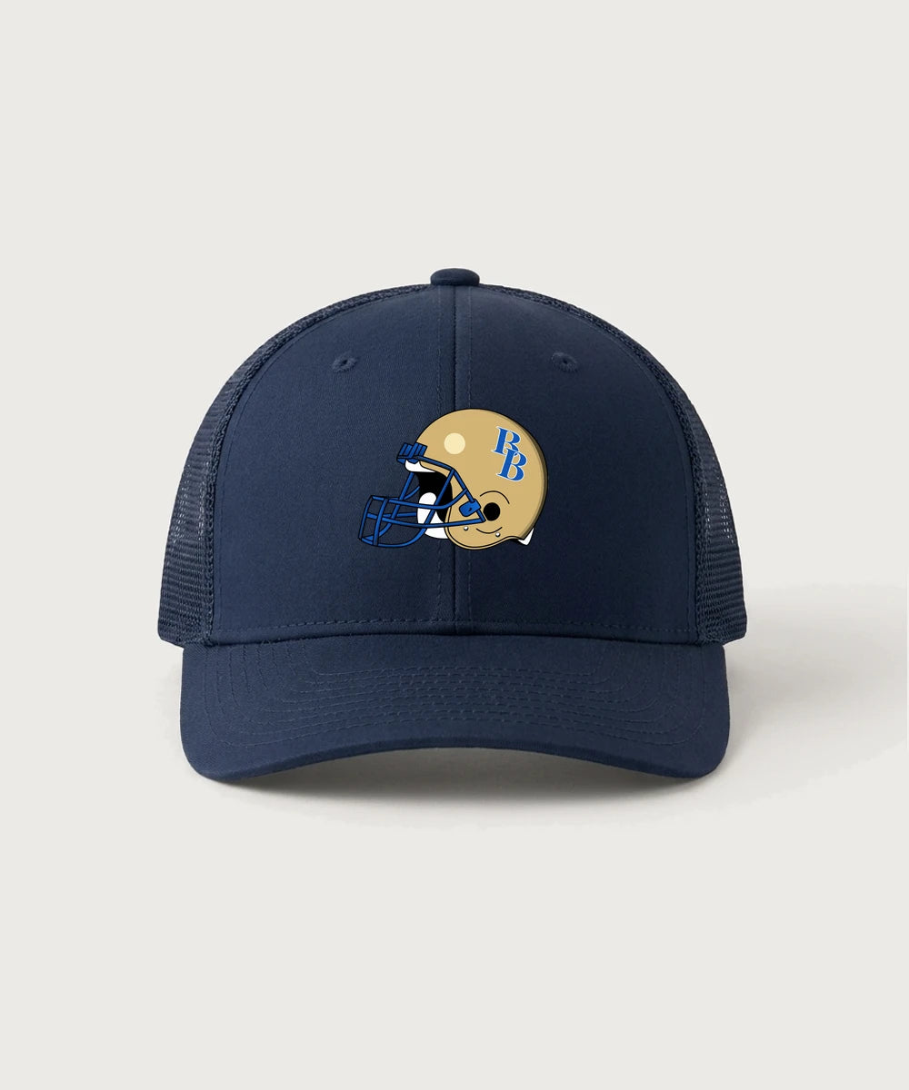 Braham Area High School Football (Boys) - True Navy/ True Navy Sport-Tek Club Trucker Cap STC46