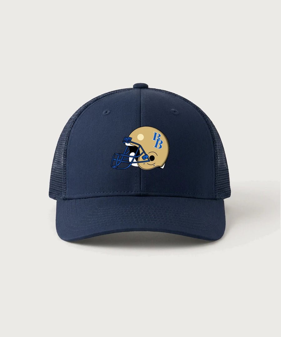 Braham Area High School Football (Boys) - True Navy/ True Navy Sport-Tek Club Trucker Cap STC46