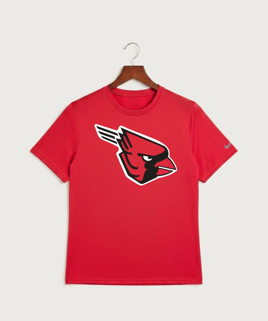 Forreston Wrestling - University Red Nike Swoosh Sleeve rLegend Tee NKDX8730