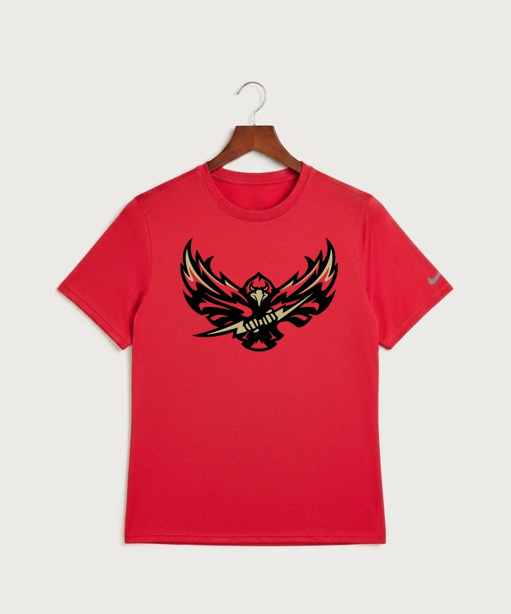 Gfw High School Football (Boys) - University Red Nike Swoosh Sleeve rLegend Tee NKDX8730