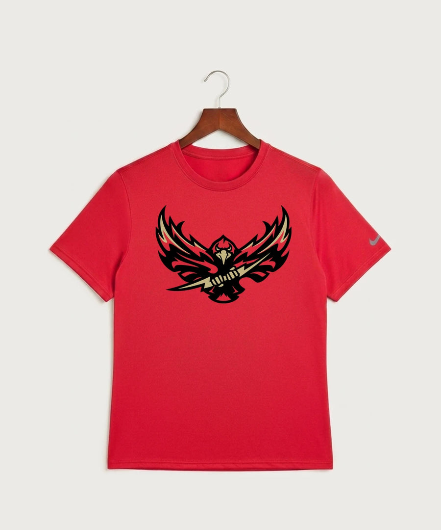 Gfw High School Football (Boys) - University Red Nike Swoosh Sleeve rLegend Tee NKDX8730