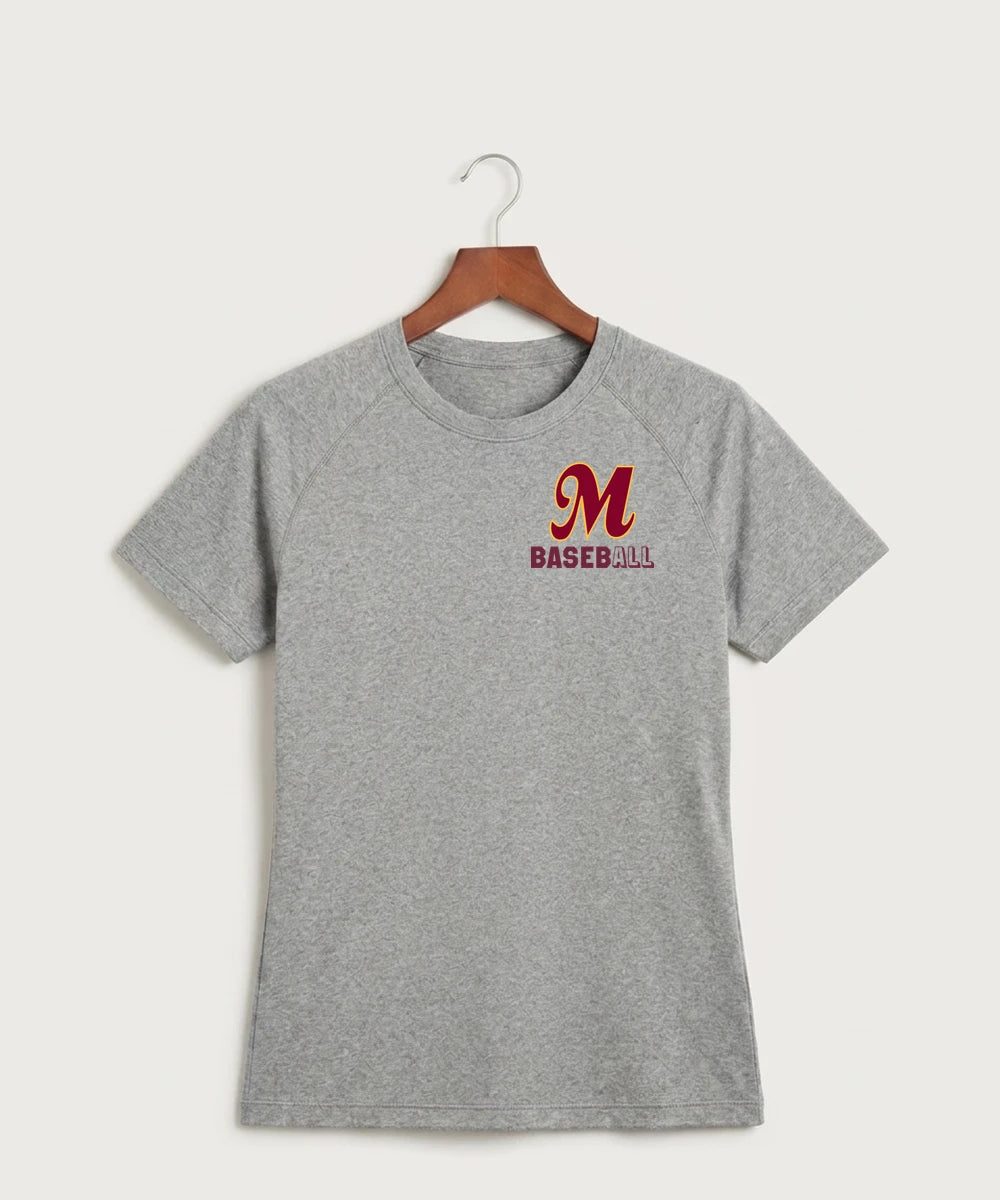 MAYBA Baseball Team Store - Gray Tee