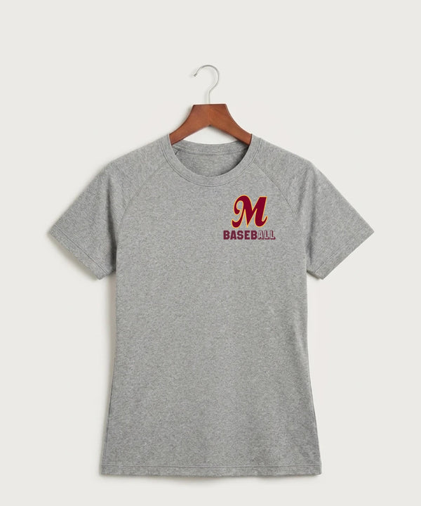 MAYBA Baseball Team Store - Gray Tee