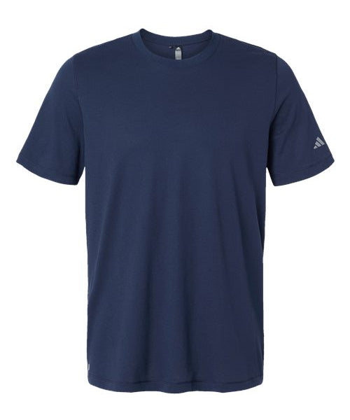 Ashwaubenon High School Football (Boys) - Collegiate Navy Men's Blended T-Shirt (model)
