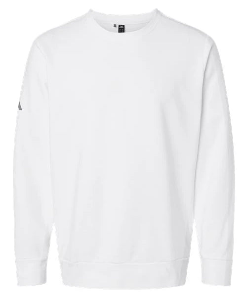 Ashwaubenon High School Football (Boys) - White Unisex Fleece Crewneck Sweatshirt (model)