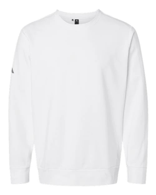 Ashwaubenon High School Football (Boys) - White Unisex Fleece Crewneck Sweatshirt (model)