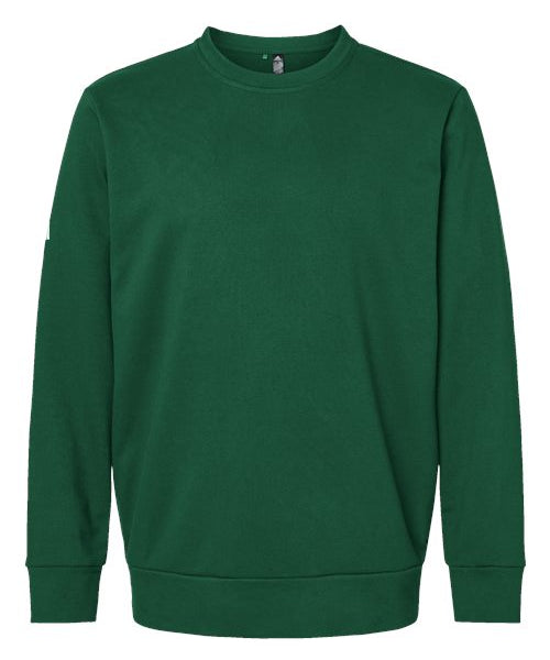 Ashwaubenon High School Football (Boys) - Collegiate Green Unisex Fleece Crewneck Sweatshirt (model)