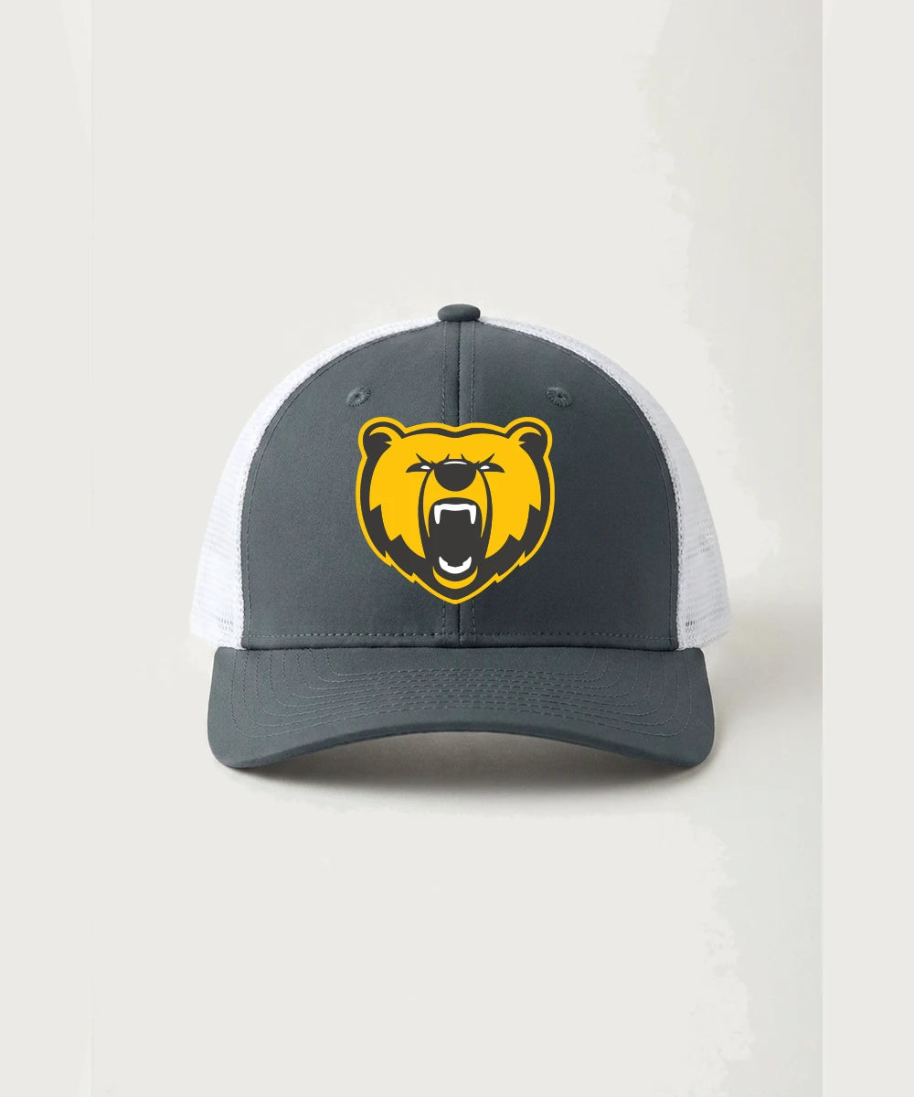 Byron High School Volleyball (Girls) - Iron Grey/ White Sport-Tek Club Trucker Cap STC46