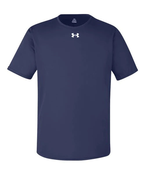 Ashwaubenon High School Football (Boys) - Midnight Navy/ White Men's Team Tech™ T-Shirt (model)