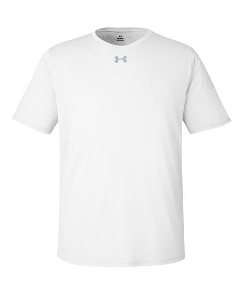 Ashwaubenon High School Football (Boys) - White/ Mod Grey Men's Team Tech™ T-Shirt (model)