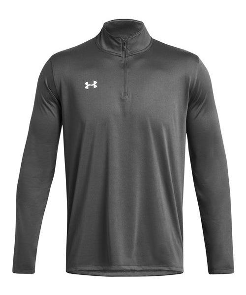 Ashwaubenon High School Football (Boys) - Castlerock/ White Men's Team Tech™ Quarter-Zip Pullover (model)