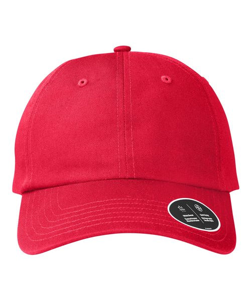 Ashwaubenon High School Football (Boys) - Red/ Red/ Black Team Chino Cap (model)