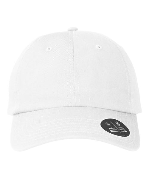 Ashwaubenon High School Football (Boys) - White/ White/ Black Team Chino Cap (model)