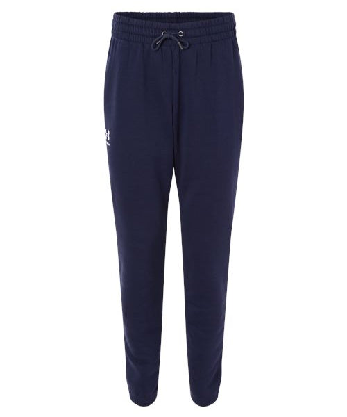 Ashwaubenon High School Football (Boys) - Midnight Navy/ White  Men's Icon Fleece Joggers (model)