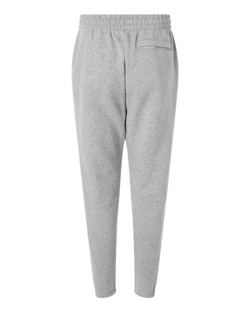 Green Bay Southwest High School Volleyball (Girls) - Mod Grey Light Heather/ White Men's Icon Fleece Joggers — back